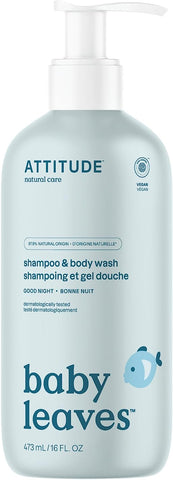 Attitude Baby Leaves Science Shampoo & Body Wash - Good Night Formula