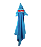 Zoocchini Hooded Baby Towel - Shark 0-18 Months