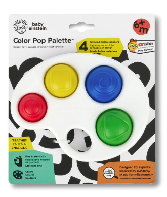 Baby Einstein Color Pop Palette Sensory Toy