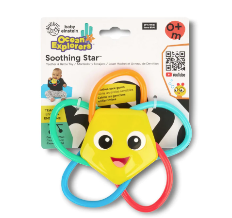 Baby Einstein Soothing Star™ Teether & Rattle Toy