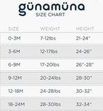 Gunamuna Convertible Footie Sleeper - Starry Night 6-9 Months