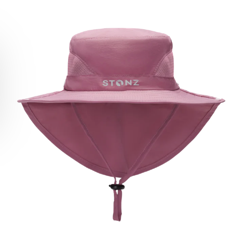 Stonz Sun Hat - Dusty Rose (2-6 years)