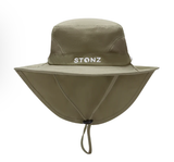 Stonz Sun Hat - Olive (2-6 years)