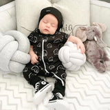 Babyfied Apparel Beanie - Black (6-36 months)