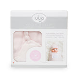 Lulujo Hello World Blanket and Knotted Hat - Pink