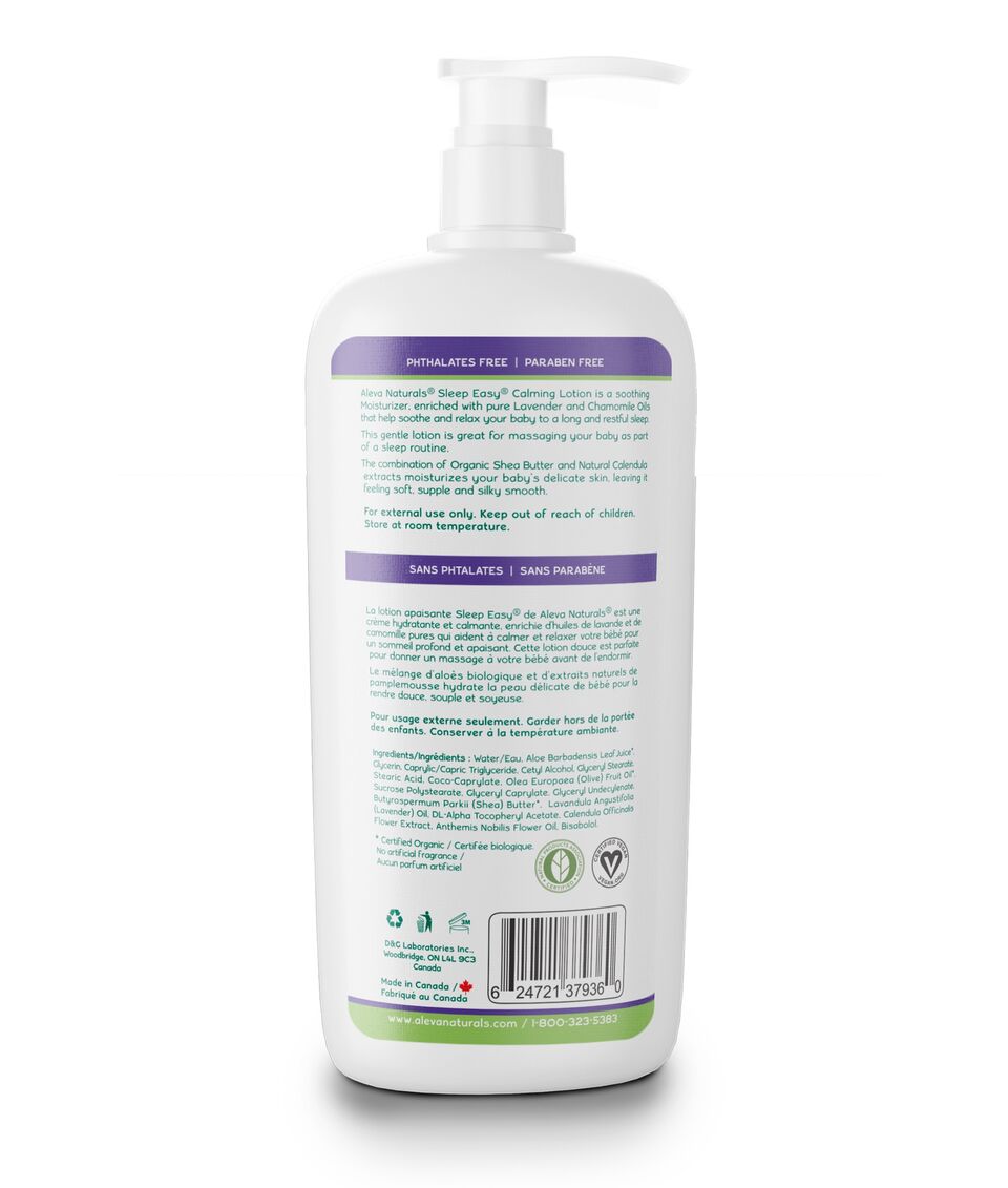 Aleva Naturals Sleep Easy Calming Lotion Royal Diaperer