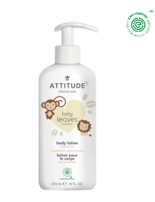 Attitude Baby Leaves™ Natural Body Lotion - Pear Nectar