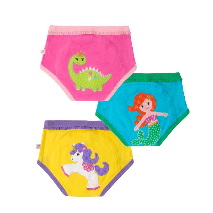 Zoocchini Training Pants - Fairy Tale Girls 3pk – Royal Diaperer