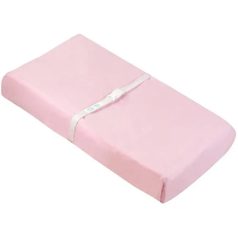 Kushies Jersey Cotton Contoured Fitted Change Pad Sheet - Pink