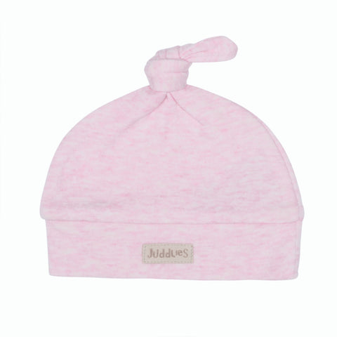 Juddlies Cotton Cap - Pink Fleck