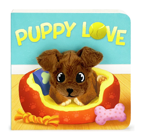 Puppy Love Fingerpuppet Book