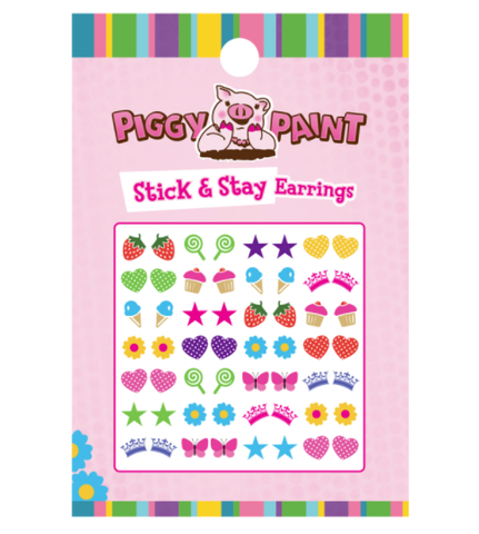 Piggy Paint Stick & Stay Earrings