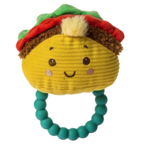 Mary Meyer Sweet Soothie Teether Rattle - Chewy Taco