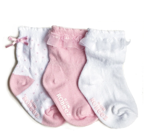 Robeez Socks Baby Girl 3pk