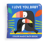 Mudpuppy I Love You, Baby Color Magic Bath Book