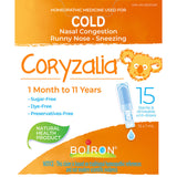 Boiron Cold/Nasal Congestion Coryzalia Homeopathic Medicine: 15 Doses