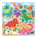 Mudpuppy 25 Piece Floor Puzzle with Shaped Pieces - Dinosaur Park