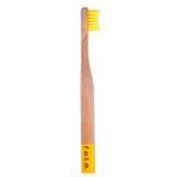 f.e.t.e. Children's Bamboo Toothbrush Yellow