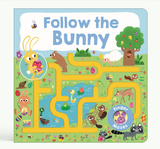 Follow the Bunny Finger Maze Book