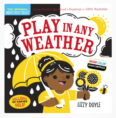 Indestructibles: Play in Any Weather (High Color High Contrast) Book