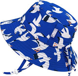 Jan & Jul Kids Aqua Dry Bucket Hats - Seagull