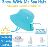 Jan & Jul Kids Aqua Dry Bucket Hats - Marine Blue
