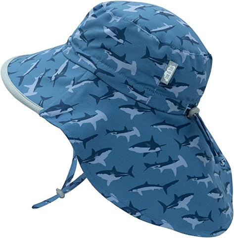 Jan & Jul Aqua Dry Adventure Hats - Shark (6mts-24mts)