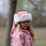 Jan & Jul Insulated Trapper Winter Hats - Dusty Pink