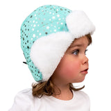 Jan & Jul Insulated Trapper Winter Hats - Mint Star