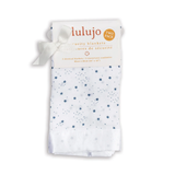 Lulujo Muslin Cotton Security Blankets 2PK - Stars