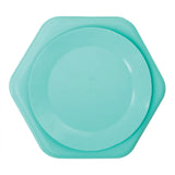 Tiny Twinkle Silicone Divided Plate - Mint