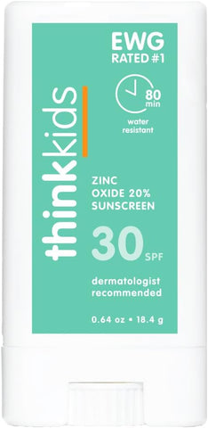 Think Kids SPF30 Stick Mineral Based Sunscreen (18.4g)