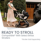 Britax Willow SC Infant Car Seat:  Pindot Onyx