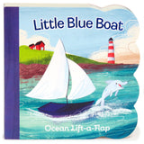 Little Blue Boat: Ocean Lift-a-Flap Book