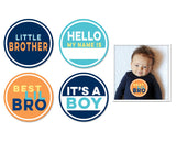 Little Brother Stickers 4 pk