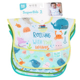 Bumkins Superbib 3Pk - Rolling With The Waves