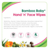 Aleva Naturals® Bamboo Baby® Hand 'n' Face Wipes - 30 count
