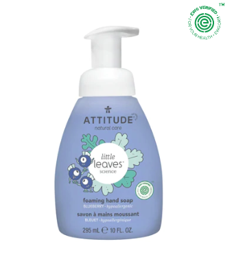 Attitude LITTLE LEAVES™Foaming Hand Soap for Kids - Blueberry