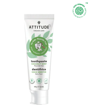 Attitude Fluoride Free Kids Toothpaste - Coconut Lime
