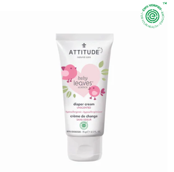 Attitude BABY LEAVES™Baby Diaper Cream - Unscented