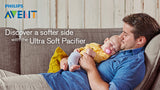 Avent Ultra Soft Pacifier - Blue/Teal 6-18 Months