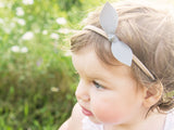 Baby Wisp Leather Knot Headband 2 Pack 3m+