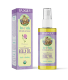 Badger Pregnant Belly Oil 4 fl.oz - Rose & Vanilla