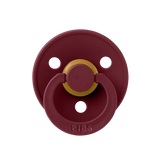 BIBS Natural Rubber Orginal COLOUR Pacifier 2pk - Elderberry