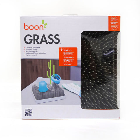 Boon Grass Countertop Drying Rack in Grey