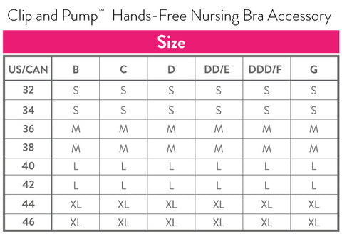 Bravado Clip and Pump™ Hands-Free Nursing Bra Accessory