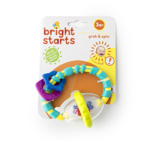 Bright Starts Grab & Spin Rattle