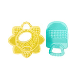 Bright Starts Sunny Soothers Multi-Textured Teethers 2pk