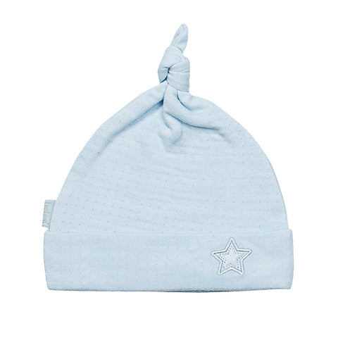 Kushies Classic Knotted Hat - Blue