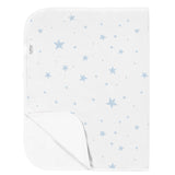 Kushies Deluxe Flannel Waterproof Change Pad - Scribble Stars